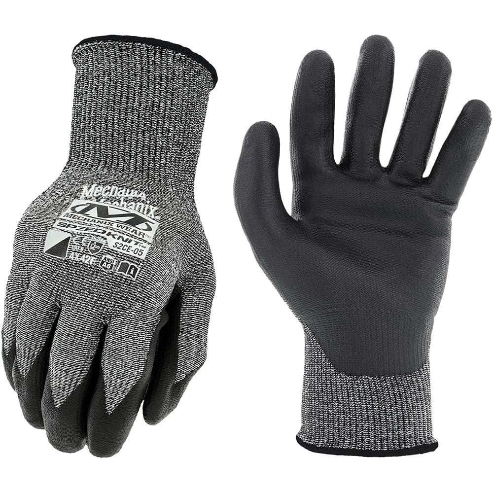 Mechanix Wear - Size M (8), ANSI Cut Lvl A6, Nitrile Coated Cut Resistant Gloves - Benchmark Tooling