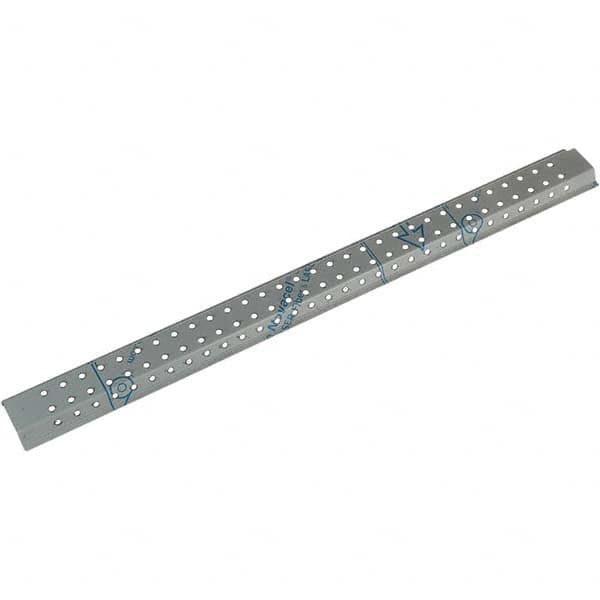 Marlin Steel Wire Products - 34 x 3/4" Stainless Steel Pegboard Strip - Benchmark Tooling