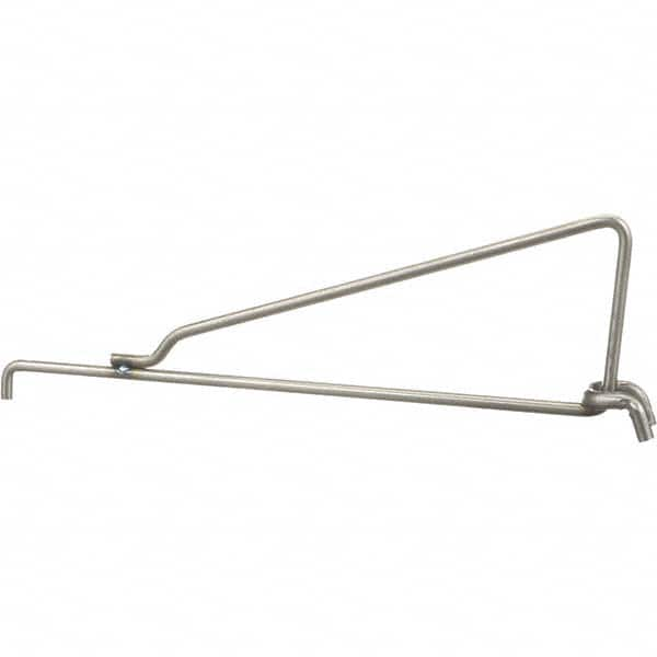 Marlin Steel Wire Products - Pegboard Hooks Type: Single Vertical End Hook Projection: 8-3/4 (Inch) - Benchmark Tooling