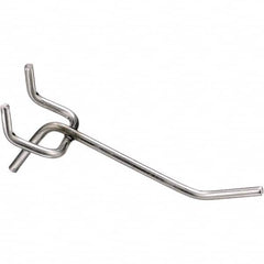 Marlin Steel Wire Products - Pegboard Hooks Type: Single Vertical End Hook Projection: 12-1/4 (Inch) - Benchmark Tooling