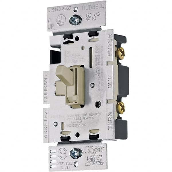 Hubbell Wiring Device-Kellems - Fan Speed Controls Type: Fan speed control Number of Speeds: Variable - Benchmark Tooling