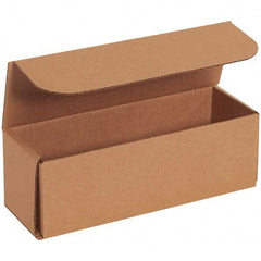 Made in USA - Pack of (50), 3" Wide x 9" Long x 3" High Corrugated Shipping Boxes - Benchmark Tooling