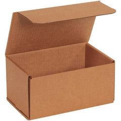 Made in USA - Pack of (50), 5" Wide x 8" Long x 4" High Corrugated Shipping Boxes - Benchmark Tooling