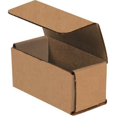 Made in USA - Pack of (50), 2" Wide x 4" Long x 2" High Corrugated Shipping Boxes - Benchmark Tooling