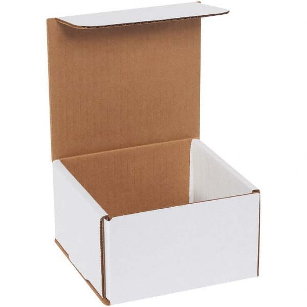 Made in USA - Pack of (50), 5" Wide x 5" Long x 3" High Corrugated Shipping Boxes - Benchmark Tooling