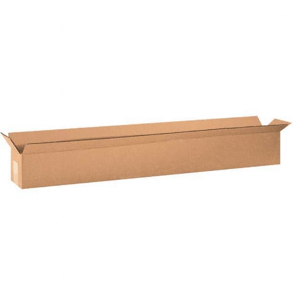 Made in USA - Pack of (15), 6" Wide x 60" Long x 6" High Corrugated Shipping Boxes - Benchmark Tooling