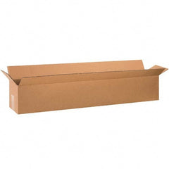 Made in USA - Pack of (5), 10" Wide x 60" Long x 10" High Corrugated Shipping Boxes - Benchmark Tooling