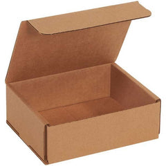 Made in USA - Pack of (50), 5" Wide x 6" Long x 2" High Corrugated Shipping Boxes - Benchmark Tooling