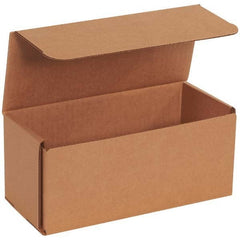 Made in USA - Pack of (50), 4" Wide x 9" Long x 4" High Corrugated Shipping Boxes - Benchmark Tooling