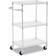 ALERA - Carts Type: Laundry/Liner Cart Number of Shelves: 3 - Benchmark Tooling