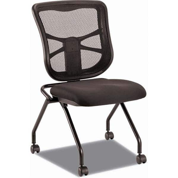 ALERA - Folding Chairs Material: Fabric Color: Black - Benchmark Tooling