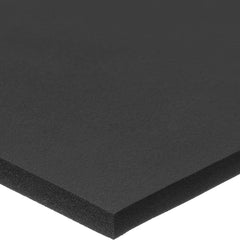 USA Sealing - Rubber & Foam Rolls; Material: EPDM ; Thickness (Inch): 3/16 ; Width (Inch): 12 ; Length Type: Stock Length ; Length (Feet): 10.000 ; Backing Type: Plain - Exact Industrial Supply