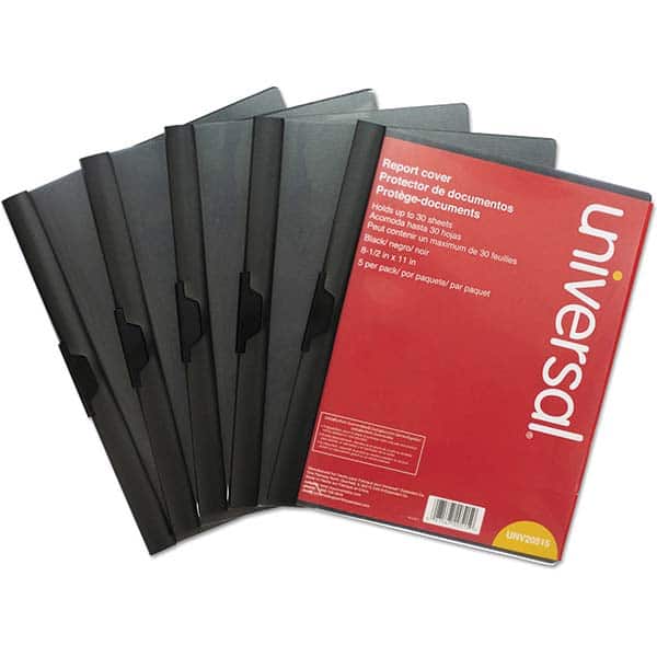 UNIVERSAL - Portfolios, Report Covers & Pocket Binders Three Hole Report Cover Type: Clip Style Width (Inch): 11.81 - Benchmark Tooling