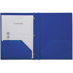 UNIVERSAL - Portfolios, Report Covers & Pocket Binders Three Hole Report Cover Type: Report Cover-Tang/Prong Binding Width (Inch): 9.84 - Benchmark Tooling