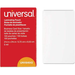 UNIVERSAL - Laminator Accessories Type: Laminating Pouch - Benchmark Tooling