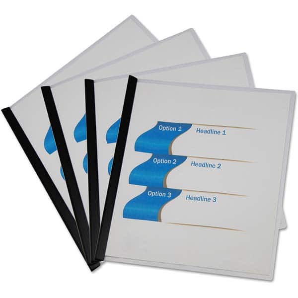 UNIVERSAL - Portfolios, Report Covers & Pocket Binders Three Hole Report Cover Type: Report Cover w/ Binding Bars Width (Inch): 11.22 - Benchmark Tooling
