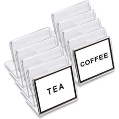 UNIVERSAL - Sign Holders & Frames Type: Mini Table Top Sign Sign Height Compatibility (Inch): 2 - Benchmark Tooling