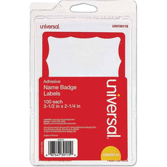 UNIVERSAL - Labels, Ribbons & Tapes Type: Badges Color: White/Red - Benchmark Tooling