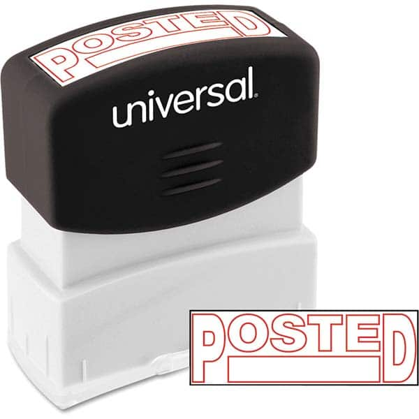 UNIVERSAL - Pre-inked Stock Stamps Type: Message Message: POSTED - Benchmark Tooling