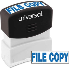 UNIVERSAL - Pre-inked Stock Stamps Type: Message Message: FILE COPY - Benchmark Tooling