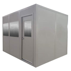 Temporary Structures; Type: In Plant Office; Number of Walls: 3; Floor Dimensions: 8x8; Includes: (1) Light