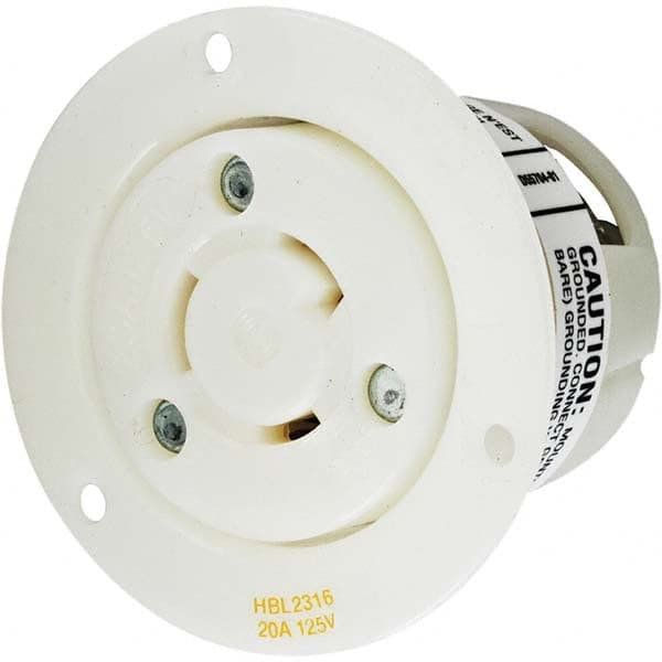 Hubbell Wiring Device-Kellems - Twist Lock Receptacles Receptacle/Part Type: Receptacle Gender: Female - Benchmark Tooling