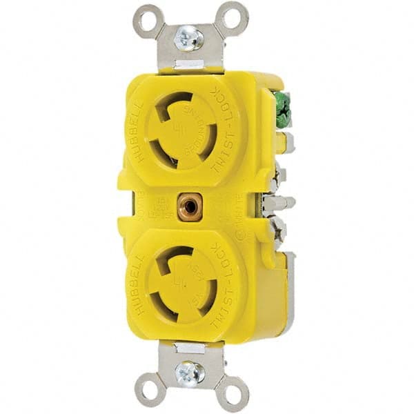 Hubbell Wiring Device-Kellems - Twist Lock Receptacles Receptacle/Part Type: Receptacle Gender: Female - Benchmark Tooling