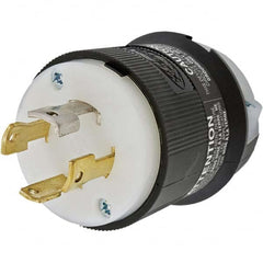 Hubbell Wiring Device-Kellems - 3-Phase Wye 120/208 VAC 30A NEMA L18-30P Industrial Twist Lock Plug - Benchmark Tooling