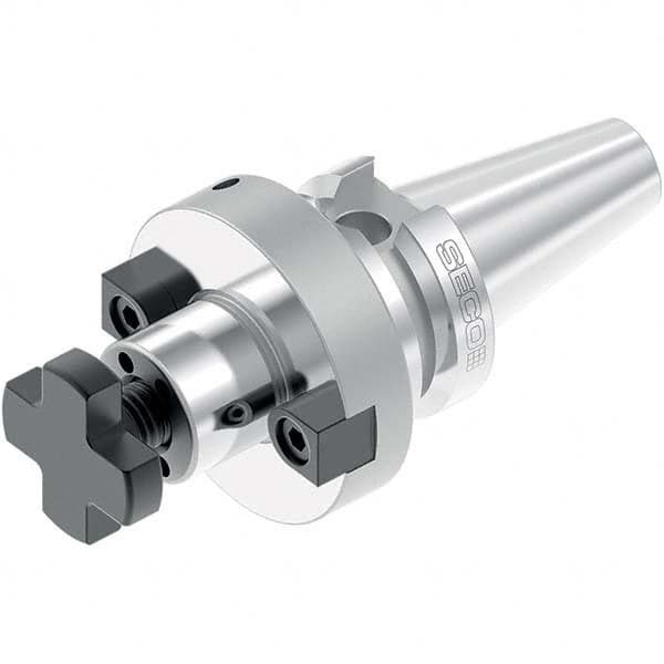 Shell Mill Holder: BT30, Taper Shank 59mm Projection Flange to Nose End, 48mm Nose Diam