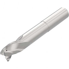 Niagara Cutter - 1", 1-1/4" LOC, 1" Shank Diam, 5" OAL, 3 Flute Solid Carbide Square End Mill - Benchmark Tooling
