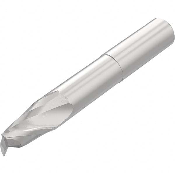 Niagara Cutter - 1/2", 3/4" LOC, 1/2" Shank Diam, 4" OAL, 2 Flute Solid Carbide Square End Mill - Benchmark Tooling