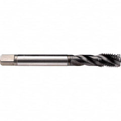 Spiral Flute Tap: 5/8-11, UNC, 2 Flute, Modified Bottoming, 2B Class of Fit, Cobalt, GLT-8 Finish 4.331″ OAL, Right Hand Flute, Right Hand Thread, H6, Series CU50S800