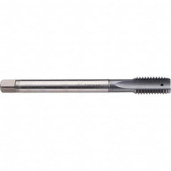 Spiral Point Tap: M16 x 2, Metric, Bottoming, 6H, Cobalt, TiCN Finish Right Hand, D6, Series C109R501