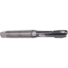 Emuge - M10x1.50 Metric 6H 3 Flute TiCN Finish Cobalt Machine Tap - Benchmark Tooling