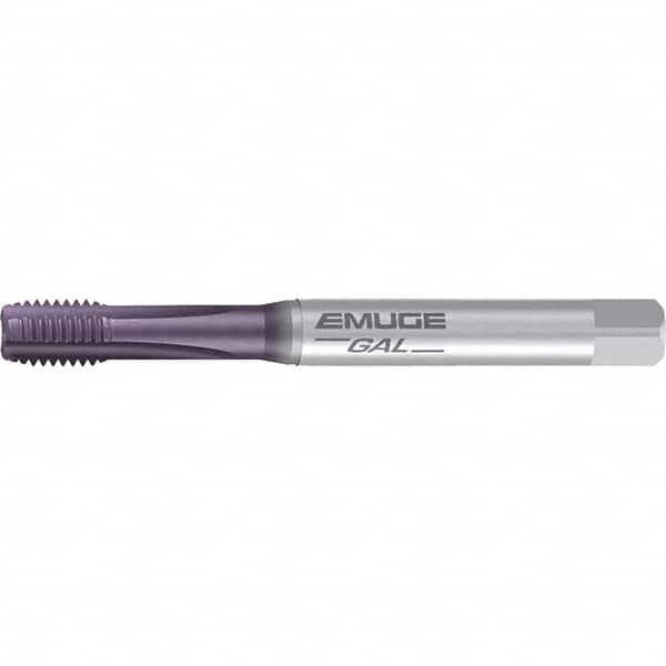 Emuge - M16x2.00 Metric 4 Flute TiCN Finish Powdered Metal Spiral Point Tap - Benchmark Tooling