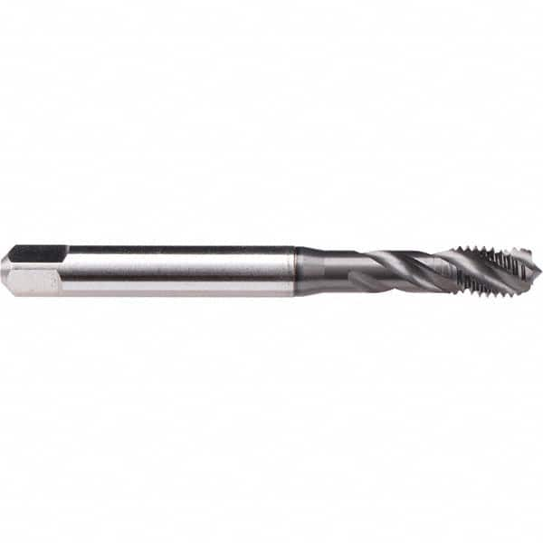 Spiral Flute Tap: 5/16-24, UNF, 3 Flute, Modified Bottoming, H11 Class of Fit, Cobalt, GLT-1 Finish 0.669″ Thread Length, 3.543″ OAL, Right Hand Flute, Right Hand Thread, H11, Series BU50C344