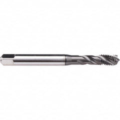 Spiral Flute Tap: 5/16-24, UNF, 3 Flute, Modified Bottoming, 3B Class of Fit, Cobalt, GLT-1 Finish 0.669″ Thread Length, 3.543″ OAL, Right Hand Flute, Right Hand Thread, H3, Series BU50C310