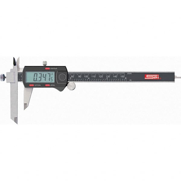 SPI - 0 to 150mm Range, 0.01mm Resolution, Electronic Caliper - Benchmark Tooling