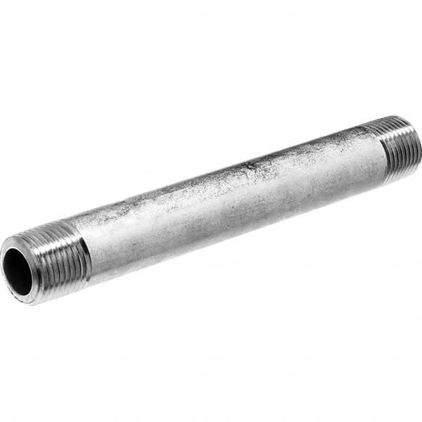 USA Sealing - 1 x 2" 316 Stainless Steel Pipe Nipple - Benchmark Tooling