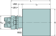 39241050100104250A HSK BLANK - Benchmark Tooling