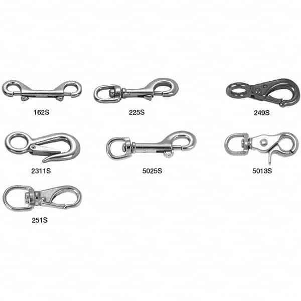 Campbell - 3-3/32" Long Bolt Snap - Stainless Steel with 3/8" Snap Opening - Benchmark Tooling