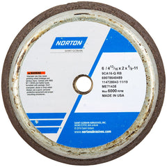 Norton - Tool & Cutter Grinding Wheels Wheel Type: Type 11 Superabrasive Wheel Type Number: B42 - Benchmark Tooling