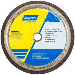 Norton - Tool & Cutter Grinding Wheels Wheel Type: Type 11 Superabrasive Wheel Type Number: B42 - Benchmark Tooling