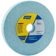 Norton - Bench & Pedestal Grinding Wheels Wheel Diameter (Inch): 6 Hole Size (Inch): 1 - Benchmark Tooling