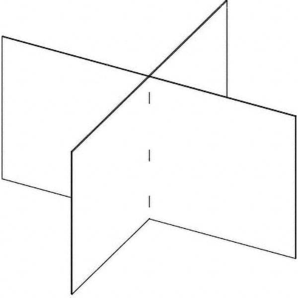 USA Sealing - 36" x 72" Self-Supporting Partition & Panel System-Social Distancing Barrier - Benchmark Tooling