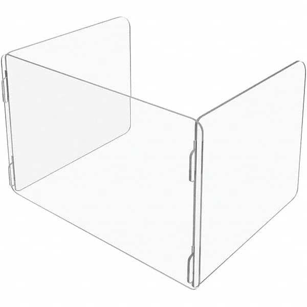 USA Sealing - 24" x 24" Self-Supporting Partition & Panel System-Social Distancing Barrier - Benchmark Tooling