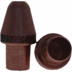 Tuffaloy - Spot Welder Tips For Use With: 7RW Cap Taper Electrode Holder Type: Male Cap A Nose (Pointed) - Benchmark Tooling