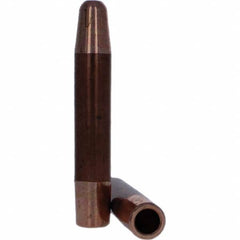 Tuffaloy - Spot Welder Tips For Use With: 5RW Electrode Holder Type: Straight Tip A Nose (Pointed) - Benchmark Tooling