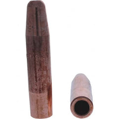 Tuffaloy - Spot Welder Tips For Use With: 5RW Electrode Holder Type: Straight Tip A Nose (Pointed) - Benchmark Tooling