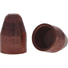 Tuffaloy - Spot Welder Tips For Use With: 5RW Cap Taper Electrode Holder Type: Female Cap A Nose (Pointed) - Benchmark Tooling